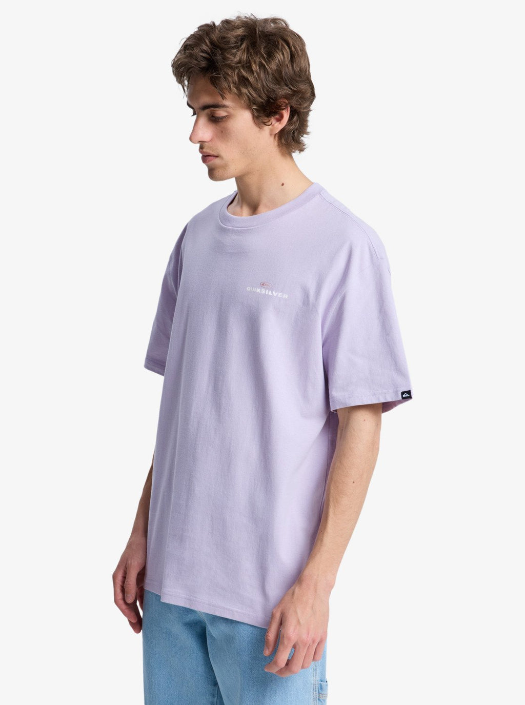 T-shirt Uomo a Maniche Corte Upside Down – Viola