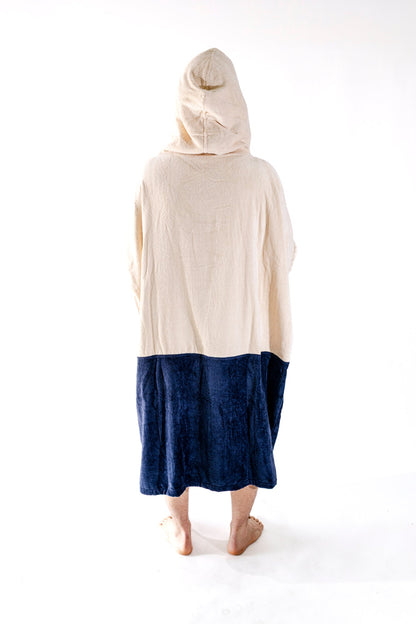 ALL-IN Maskot - Poncho da Surf con Cappuccio e Tasche