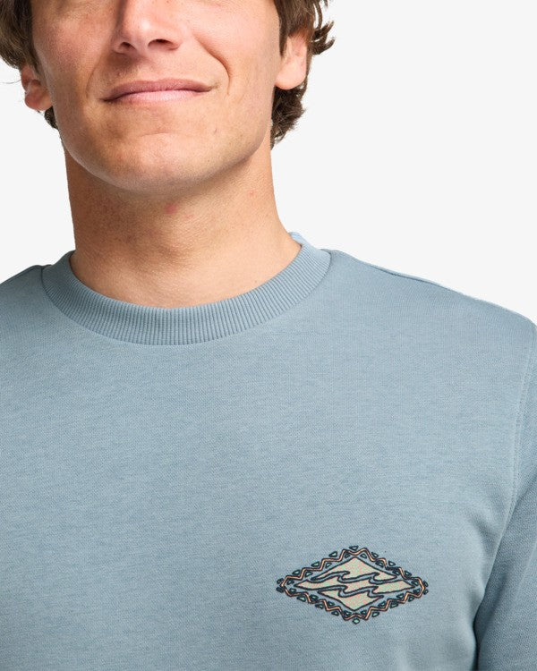 Billabong Foundation – Felpa Girocollo Essential da Uomo