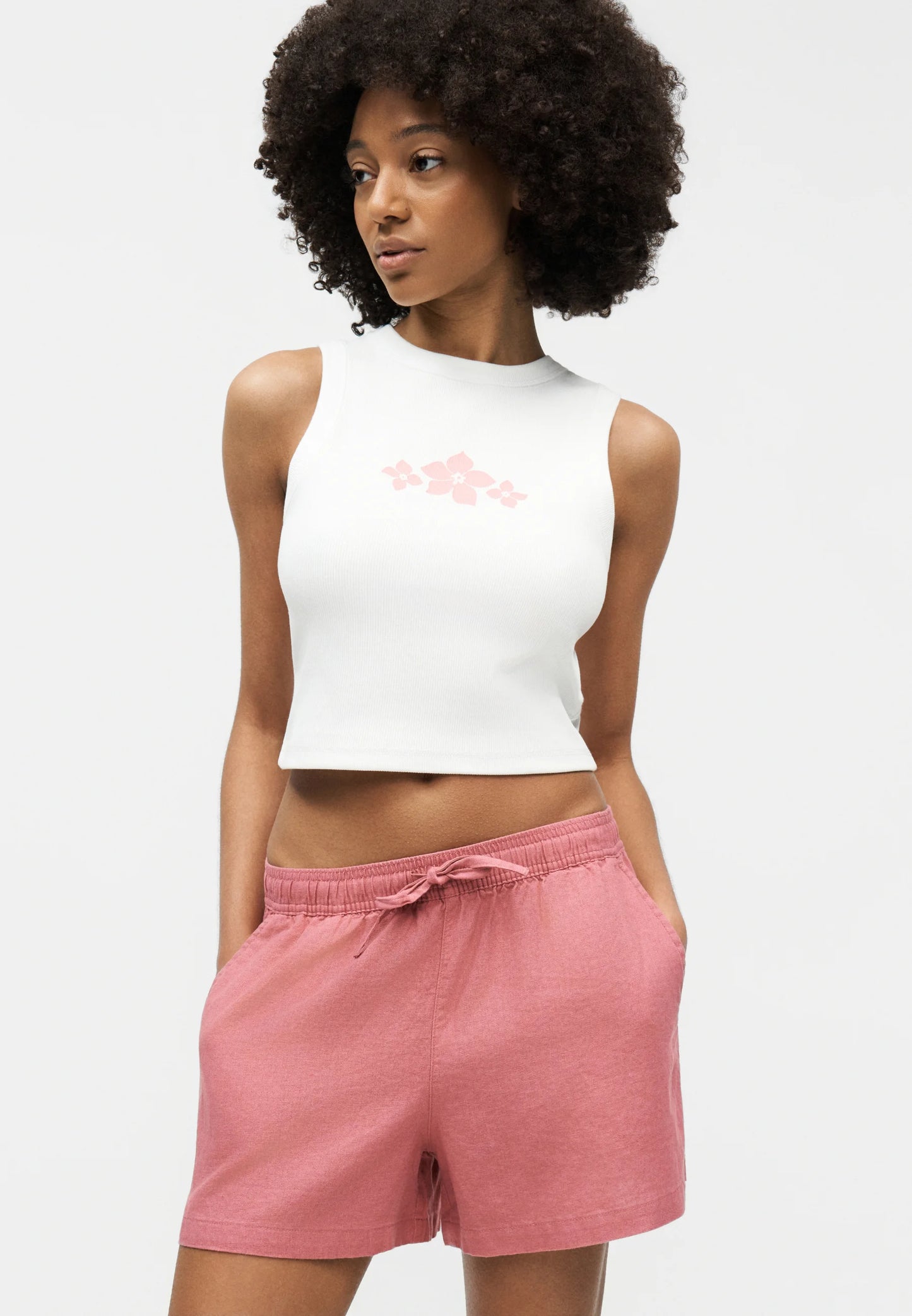 Top Estivo Bianco Roxy Iconic Days