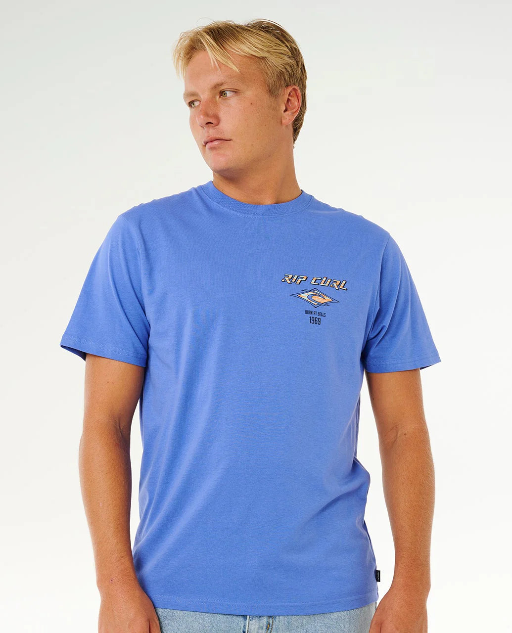 T-Shirt Fade Out Icon a Maniche Corte – Blue Haze