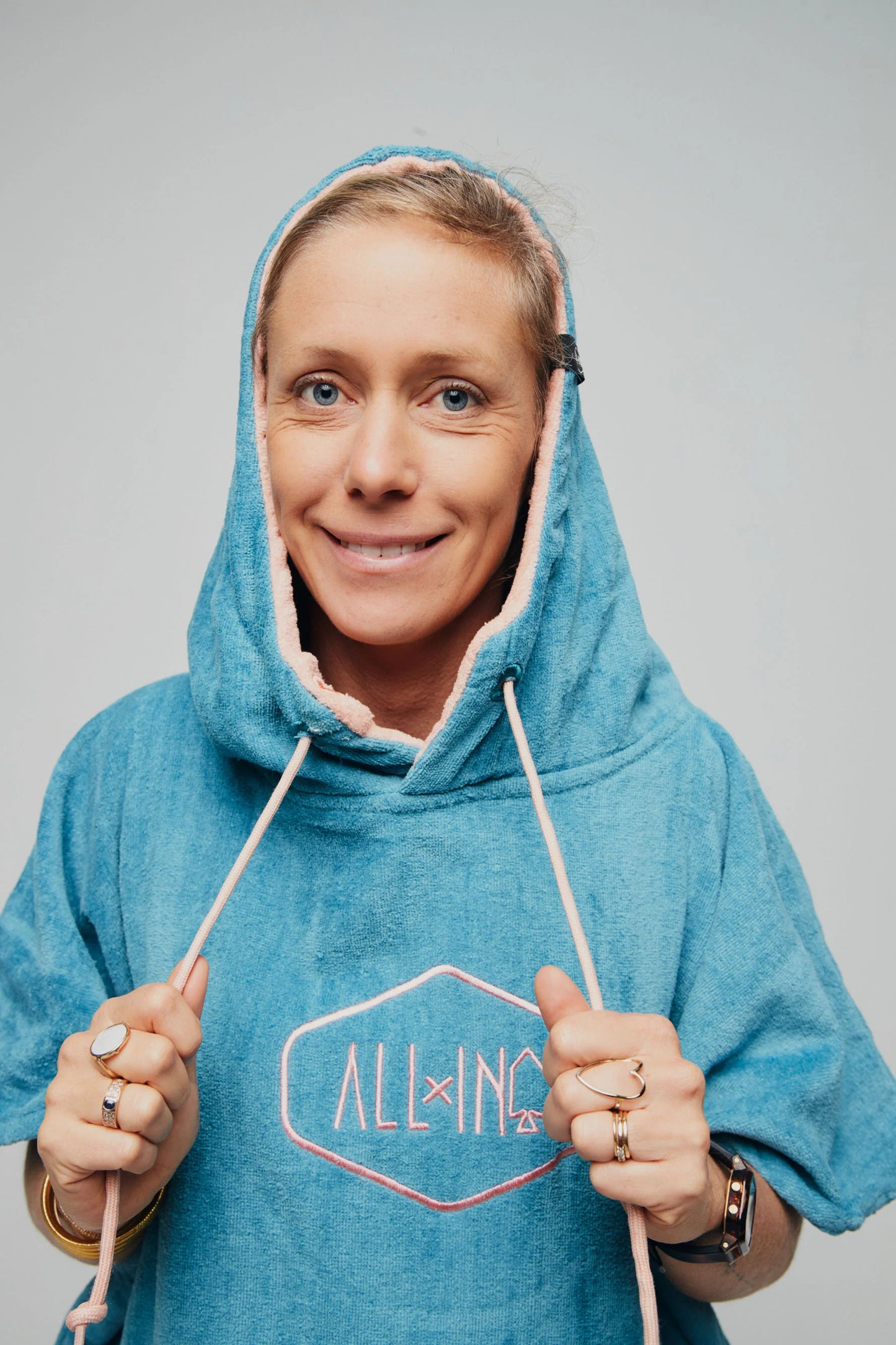Poncho Mare Adulto V-Cut - BLUE MADAME