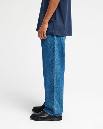 Jeans in Denim Uomo RVCA Americana Dayshift – Blu
