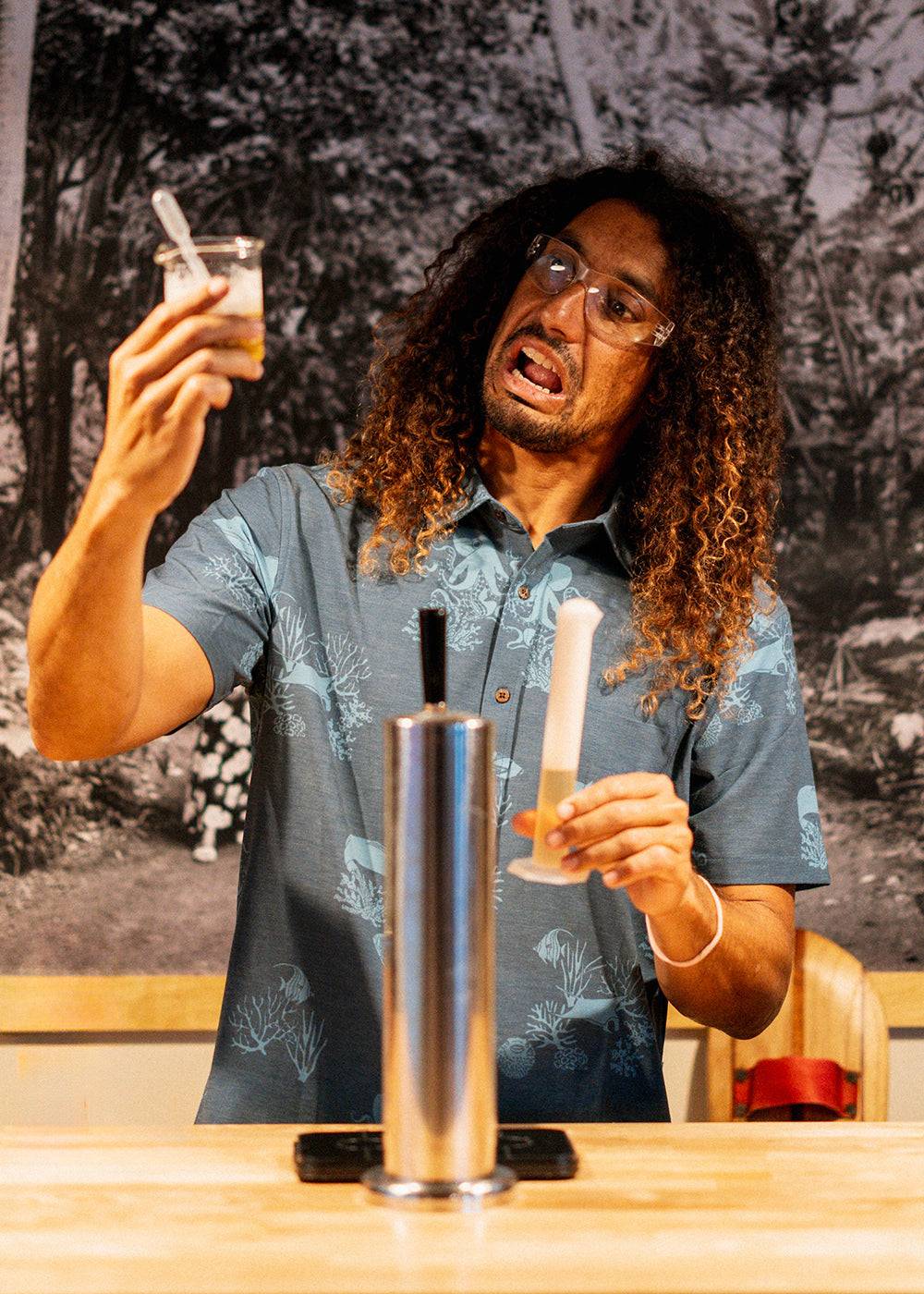 Camicia Uomo Vissla Mega Lab Ibrida | Tessuto Riciclato