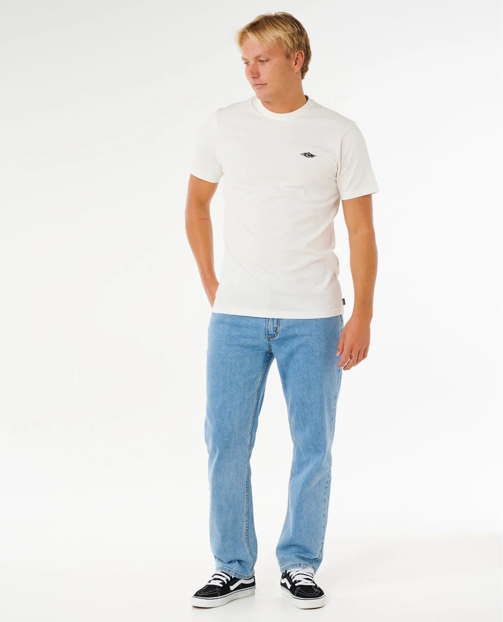T-Shirt Rip Curl Streamline Embroid Standard Tee