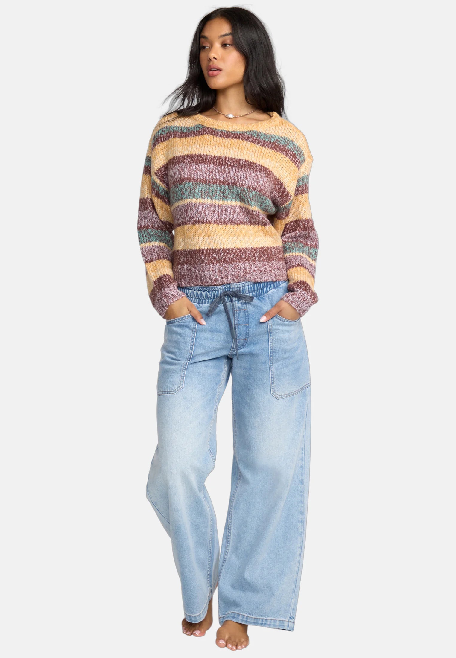 Billabong Maglione SO SPACED OUT - Relaxed Fit, Multicolore | Donna