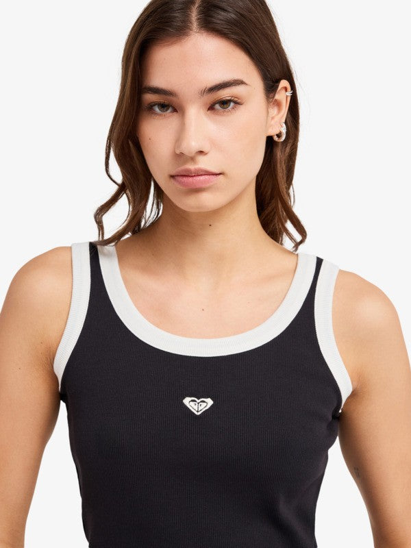 Roxy - Top "Keep It Cool" – Anthracite/True Black