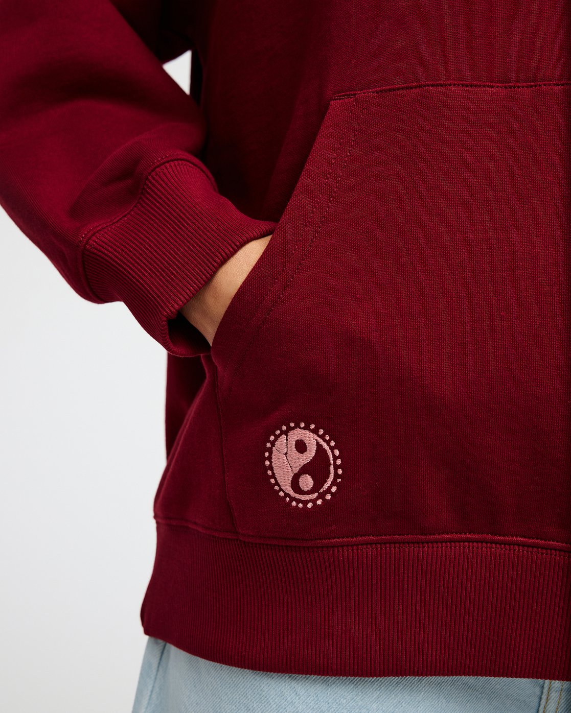 Felpa con Cappuccio Donna RVCA Snake Hoodie