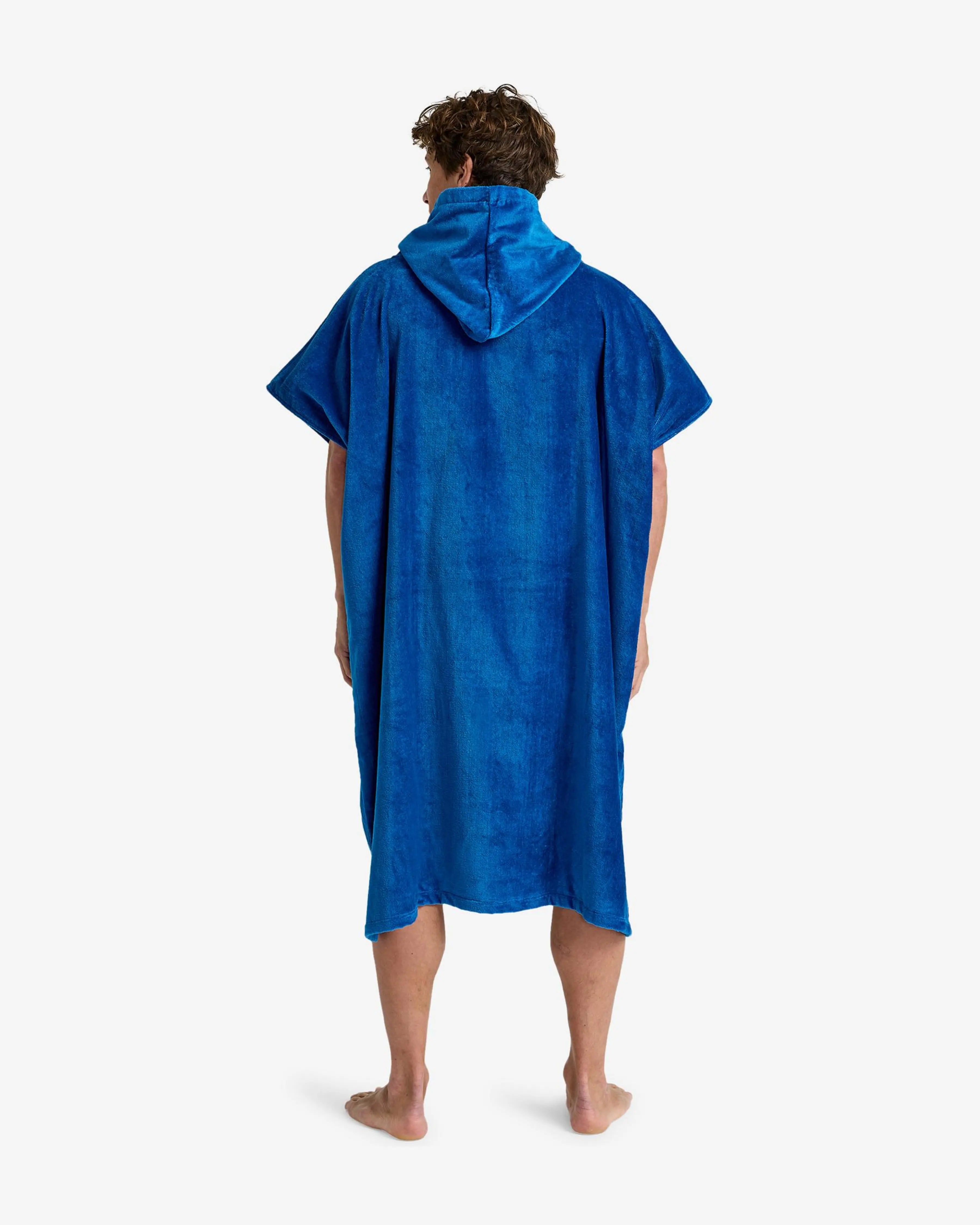 Poncho Billabong Hooded Towel Unisex | 100% Cotone, Blu Elettrico