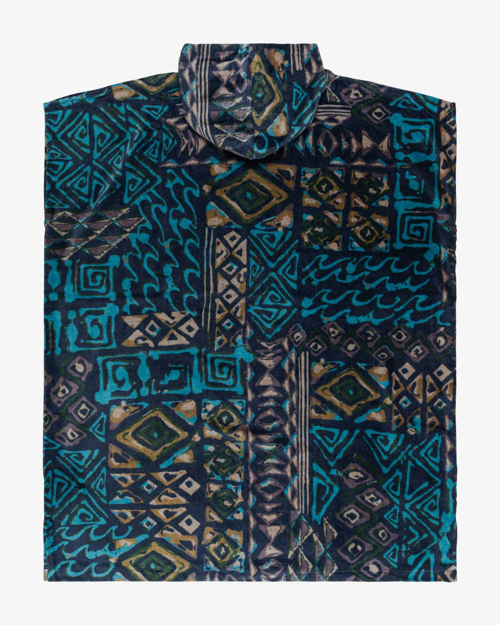 Poncho Billabong Hooded Towel Unisex | Verde, Blu e Nero, 100% Cotone