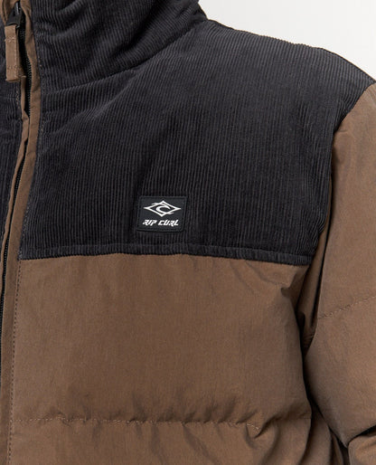 Giacca Rip Curl Invernale  Imbottitura Ibrida & Collo Alto Termico