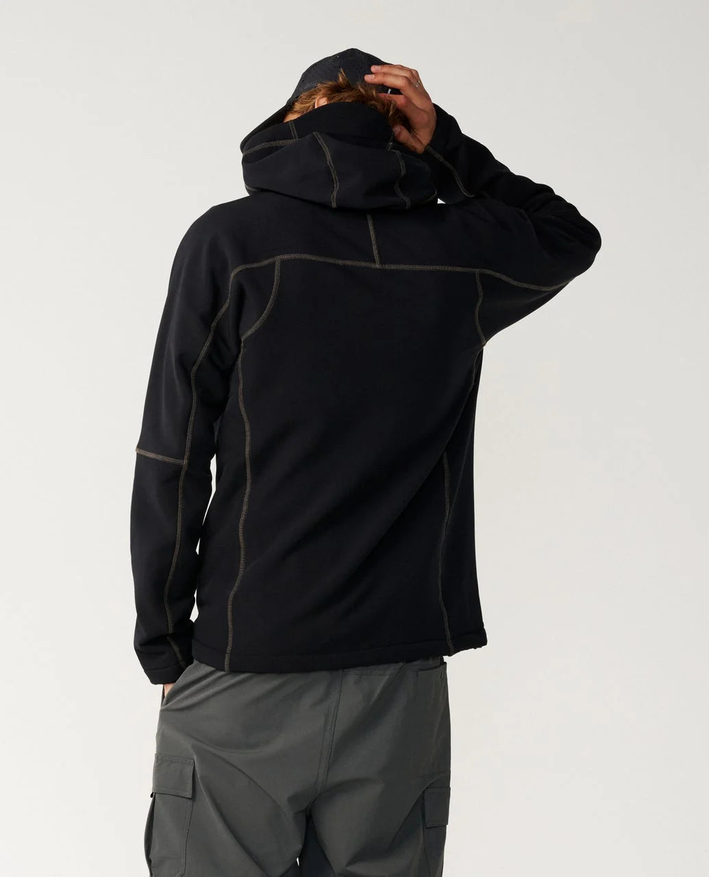Felpa con Cappuccio e Zip Rip Curl Search Series Soft Tech