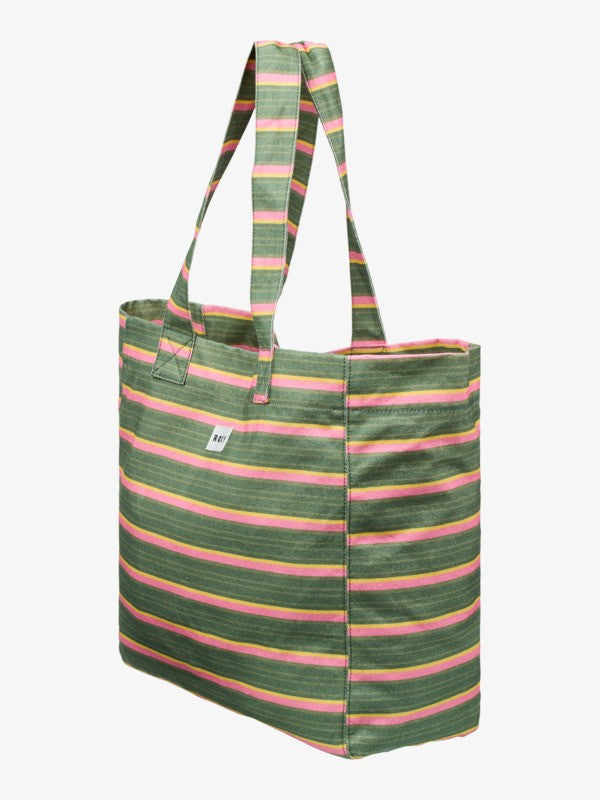 Borsa Tote "Anti Bad Vibes" –verde Donna