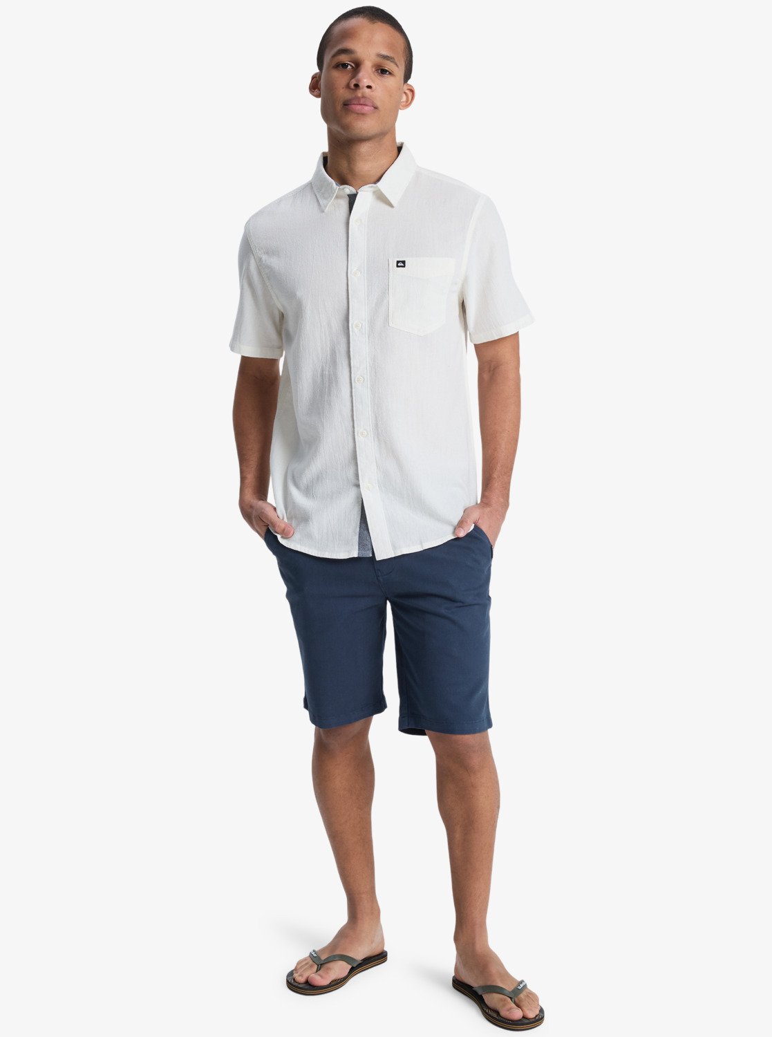 Camicia Quiksilver Time Box Bianca