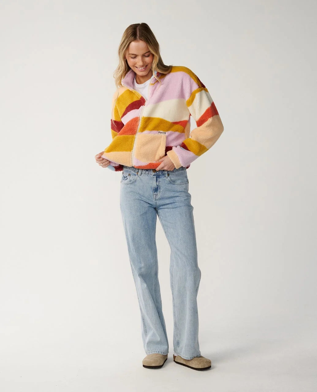 Pile con Zip Integrale Retro Swell Standard