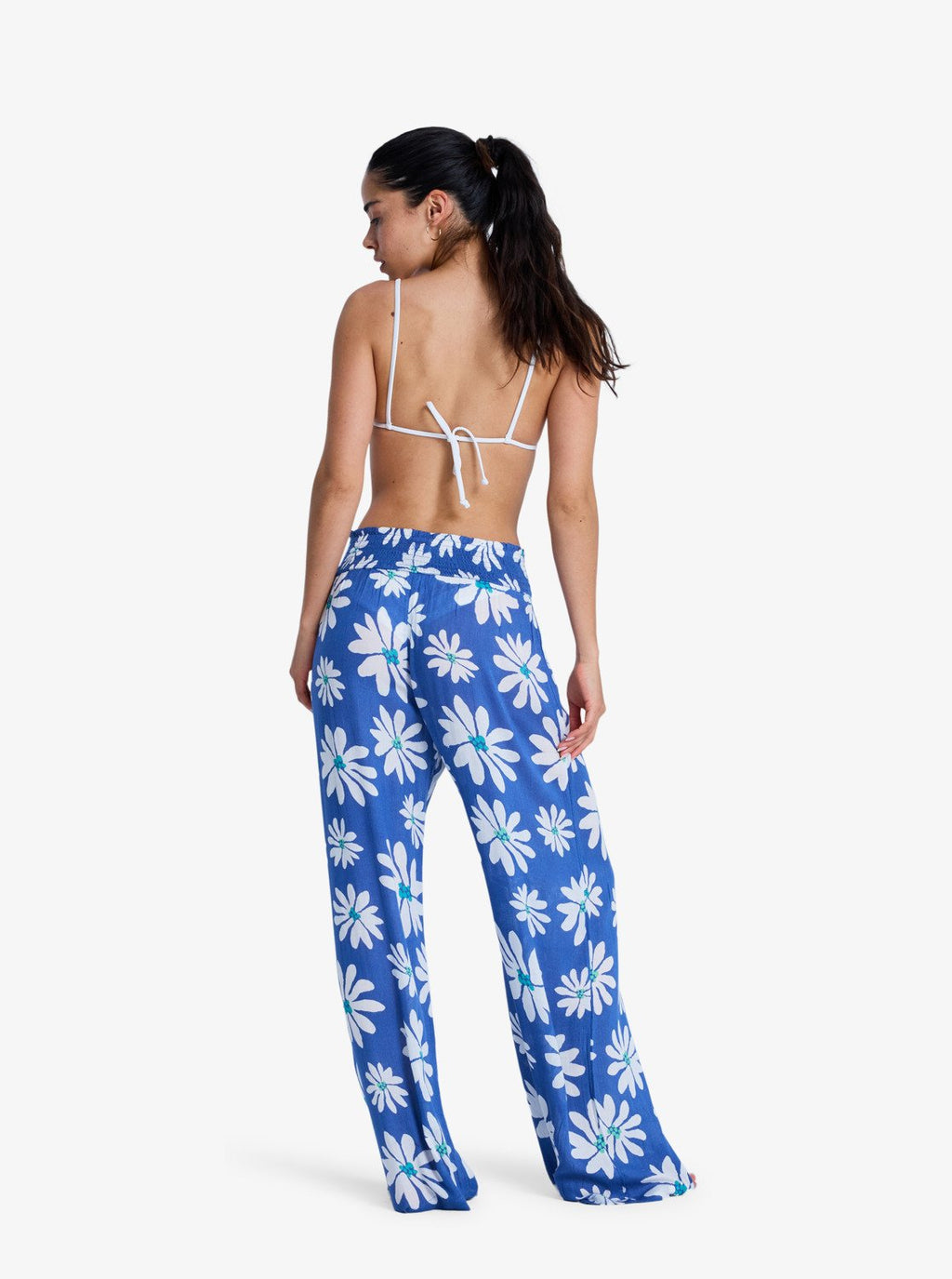 Pantaloni da Spiaggia Donna Along The Sunset – Blu