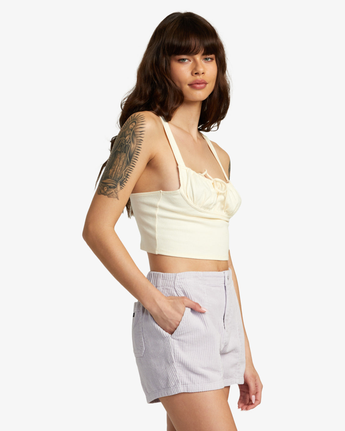 Bermuda Donna Daylight in Velluto a Coste | Tessuto Morbido Vestibilità Relax