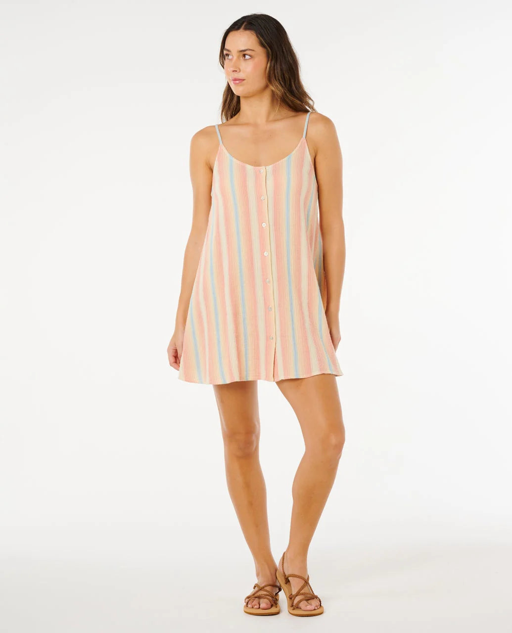 Abito Copricostume Donna Premium Surf Stripe