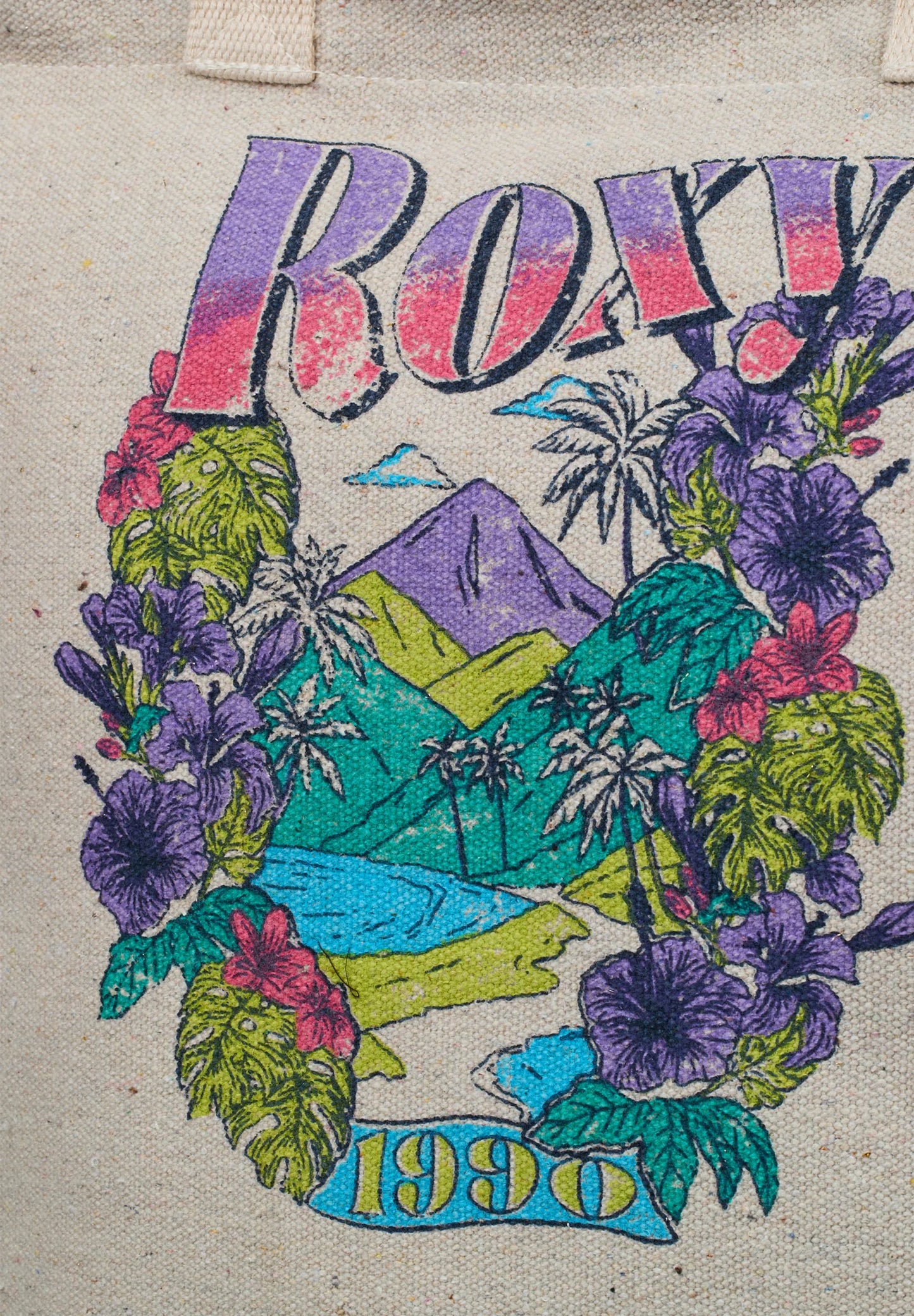 Roxy Borsa Shopping DRINK THE WAVE Parchment