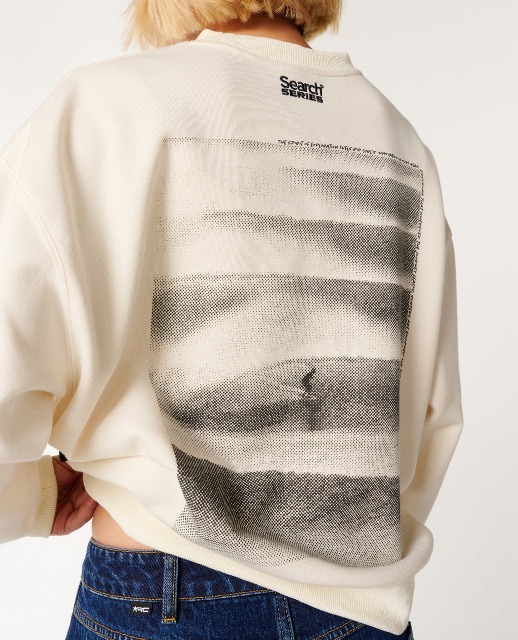 Felpa Girocollo Donna Rip Curl Search Series Vaporcool
