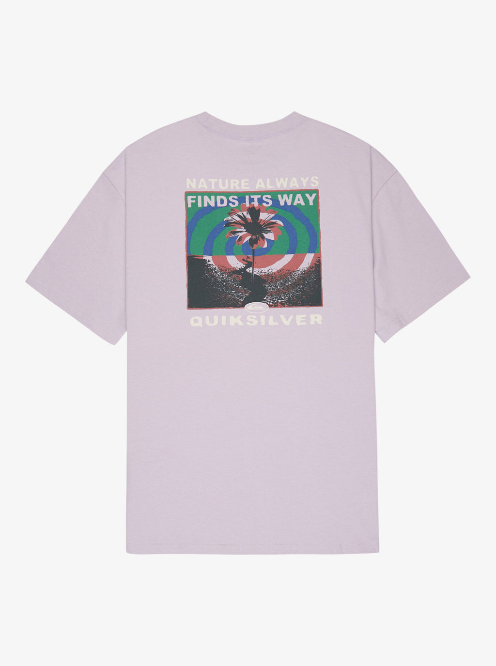 T-shirt Uomo a Maniche Corte Upside Down – Viola