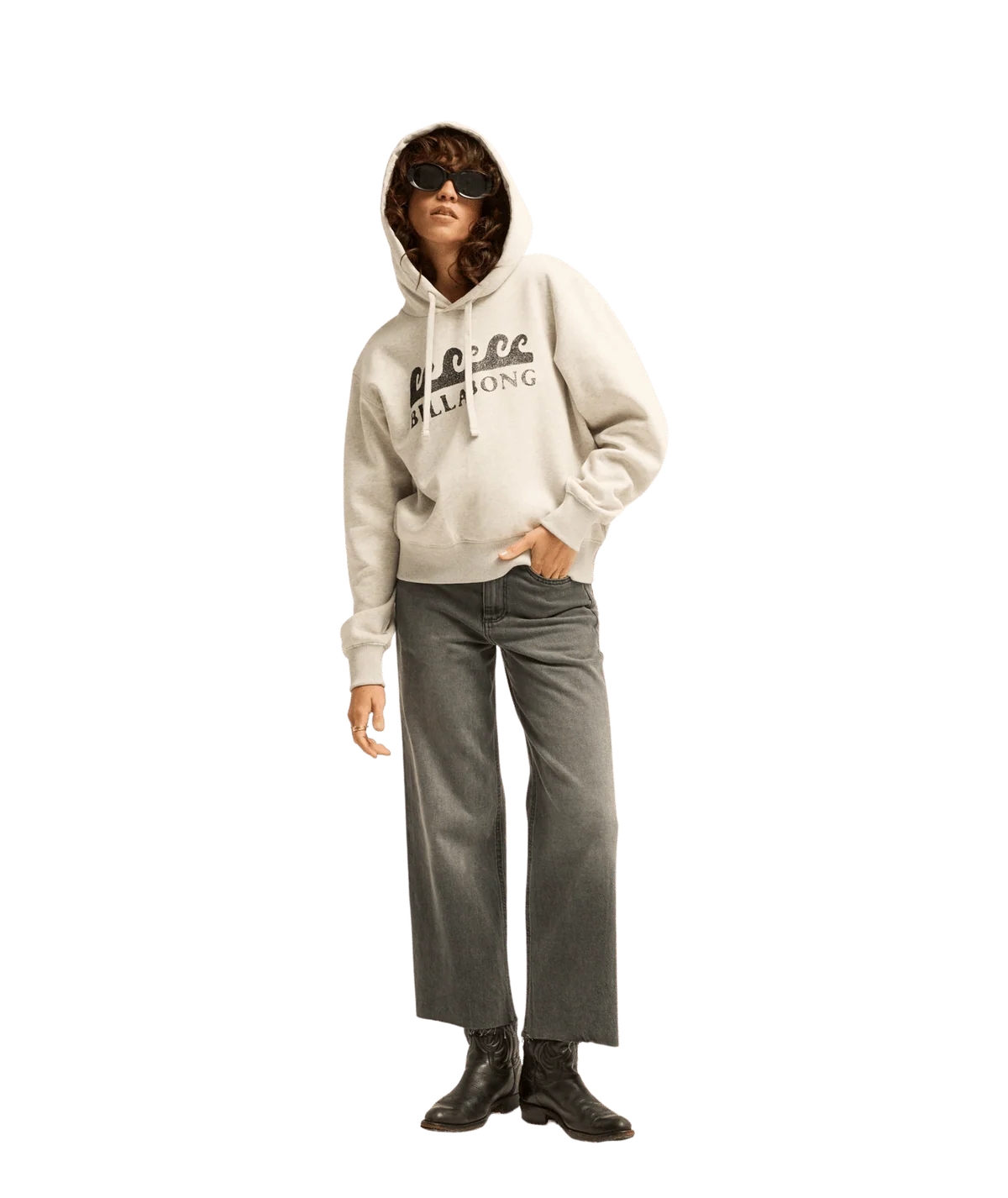 Felpa con Cappuccio Donna Billabong Heritage