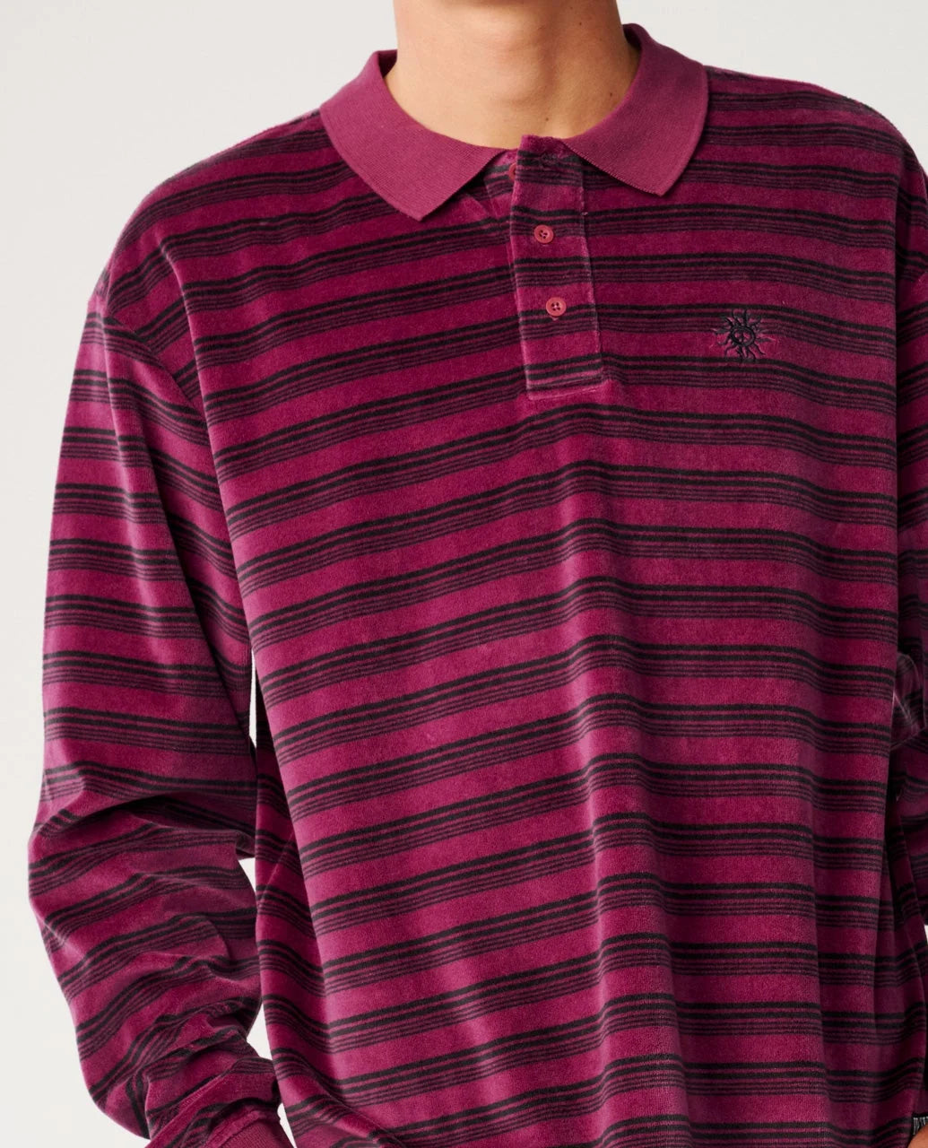 Polo Uomo Rip Curl Disorder - Colore Royal Plum