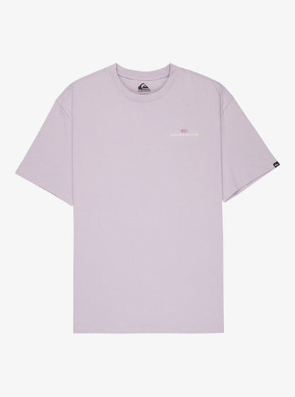 T-shirt Uomo a Maniche Corte Upside Down – Viola