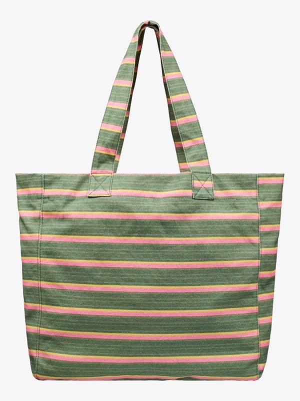 Borsa Tote "Anti Bad Vibes" –verde Donna