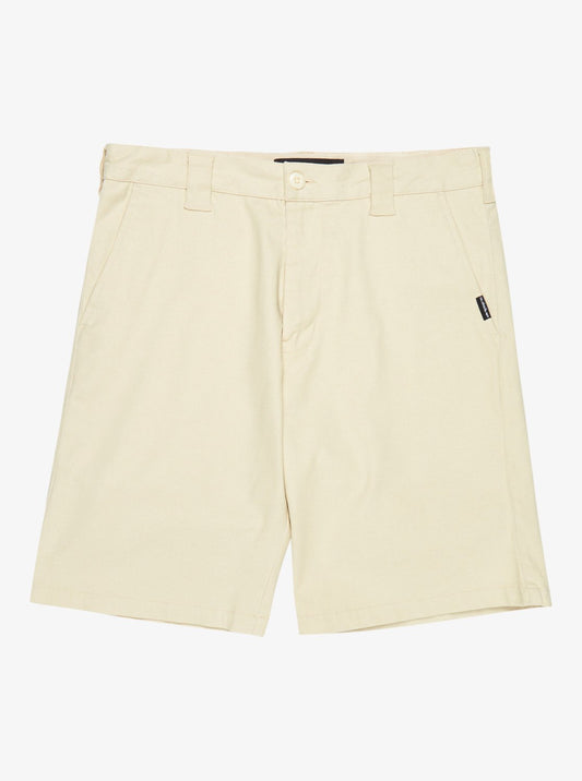 Bermuda Denim Union Straight 20" - Bianco Uomo