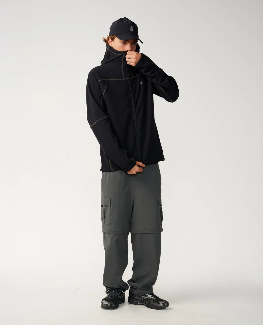 Felpa con Cappuccio e Zip Rip Curl Search Series Soft Tech