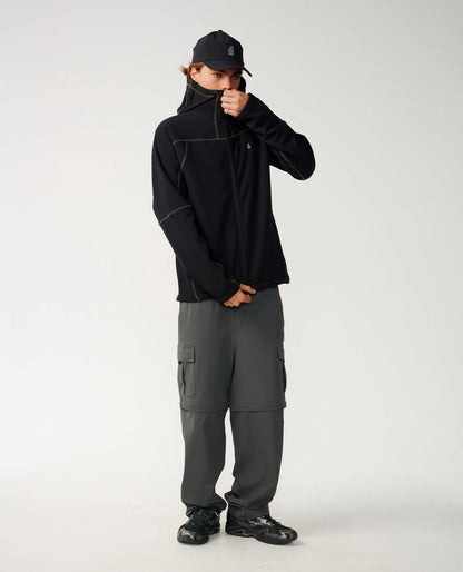 Felpa con Cappuccio e Zip Rip Curl Search Series Soft Tech