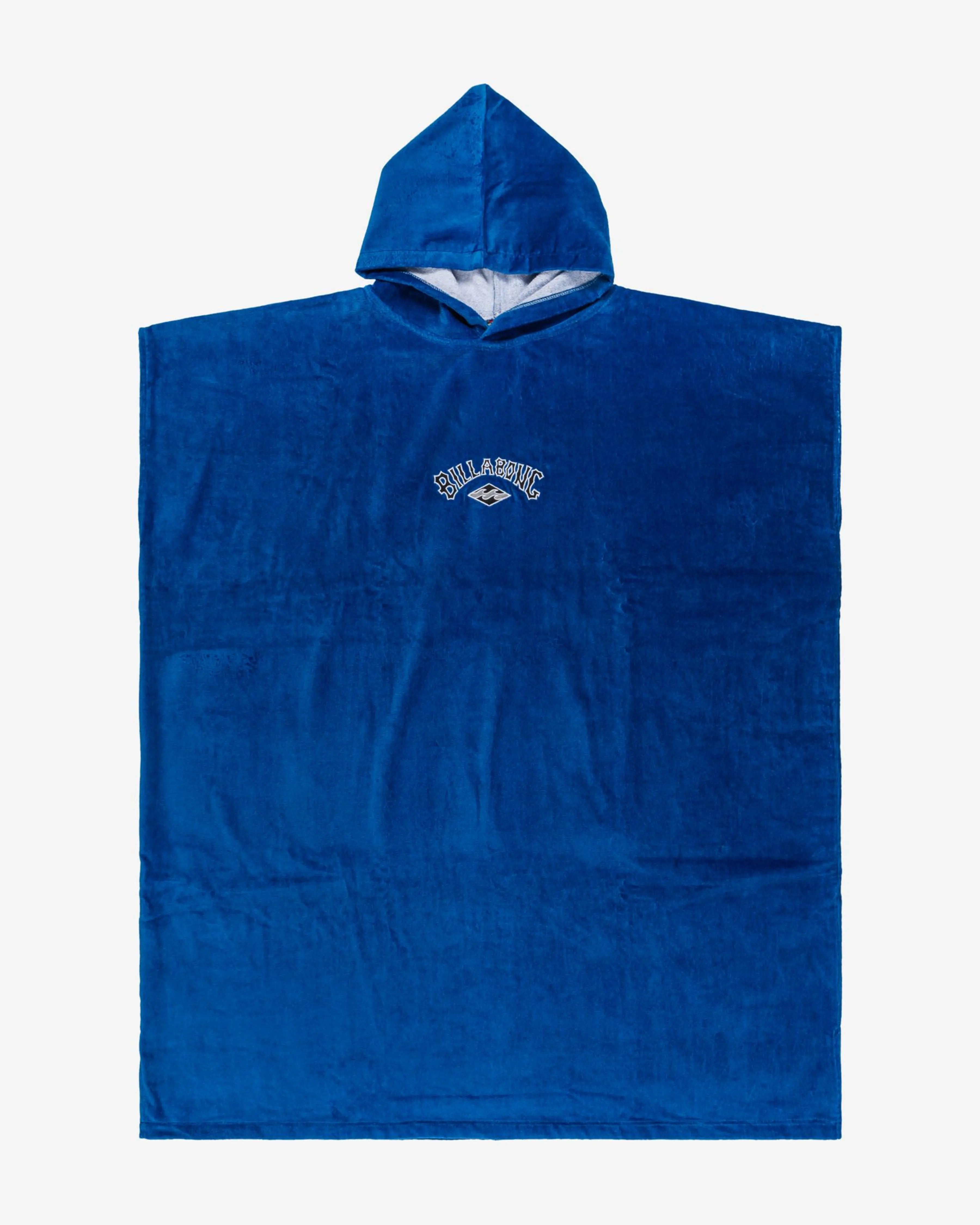 Poncho Billabong Hooded Towel Unisex | 100% Cotone, Blu Elettrico