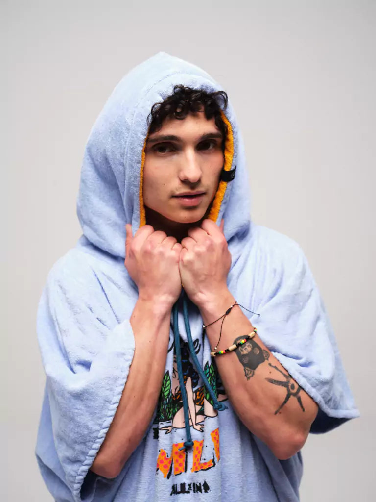 Poncho  All-In Wild Woman | Cotone Velour 380g/m²