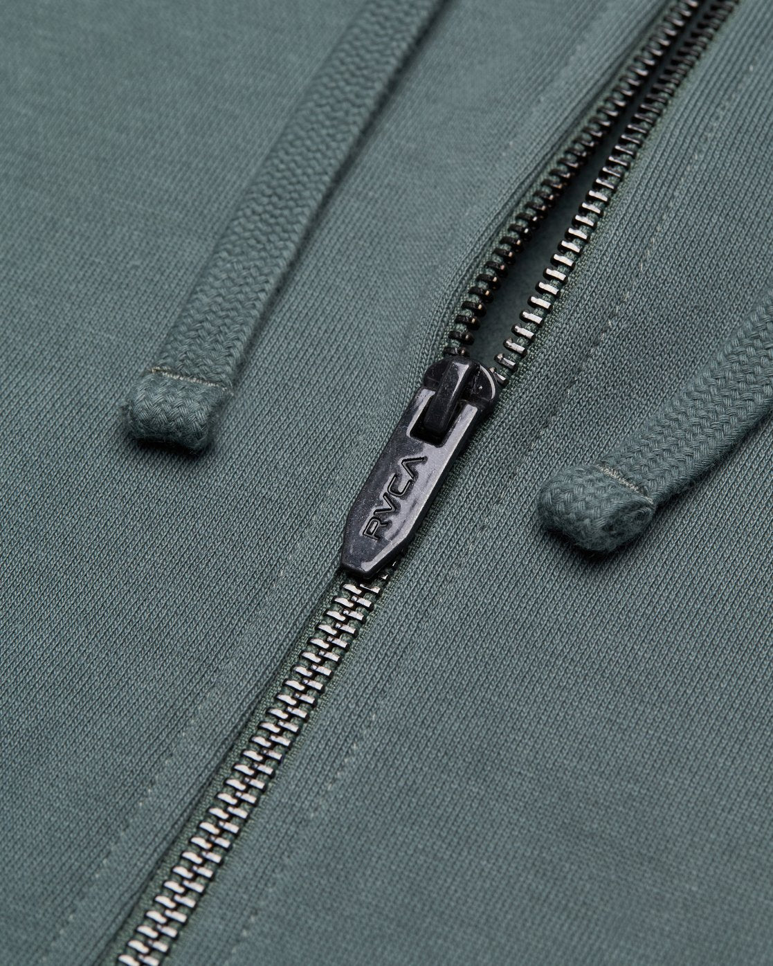 Felpa Uomo con Zip RVCA Scorpo Zip Hoodie – Dark Green