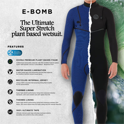 Muta Rip Curl E-Bomb 4/3mm Chest Zip