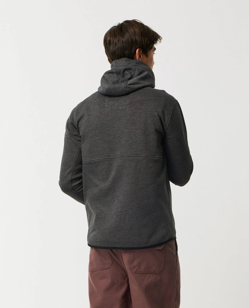 Felpa Departed  Rip Curl Anti Series con zip uomo