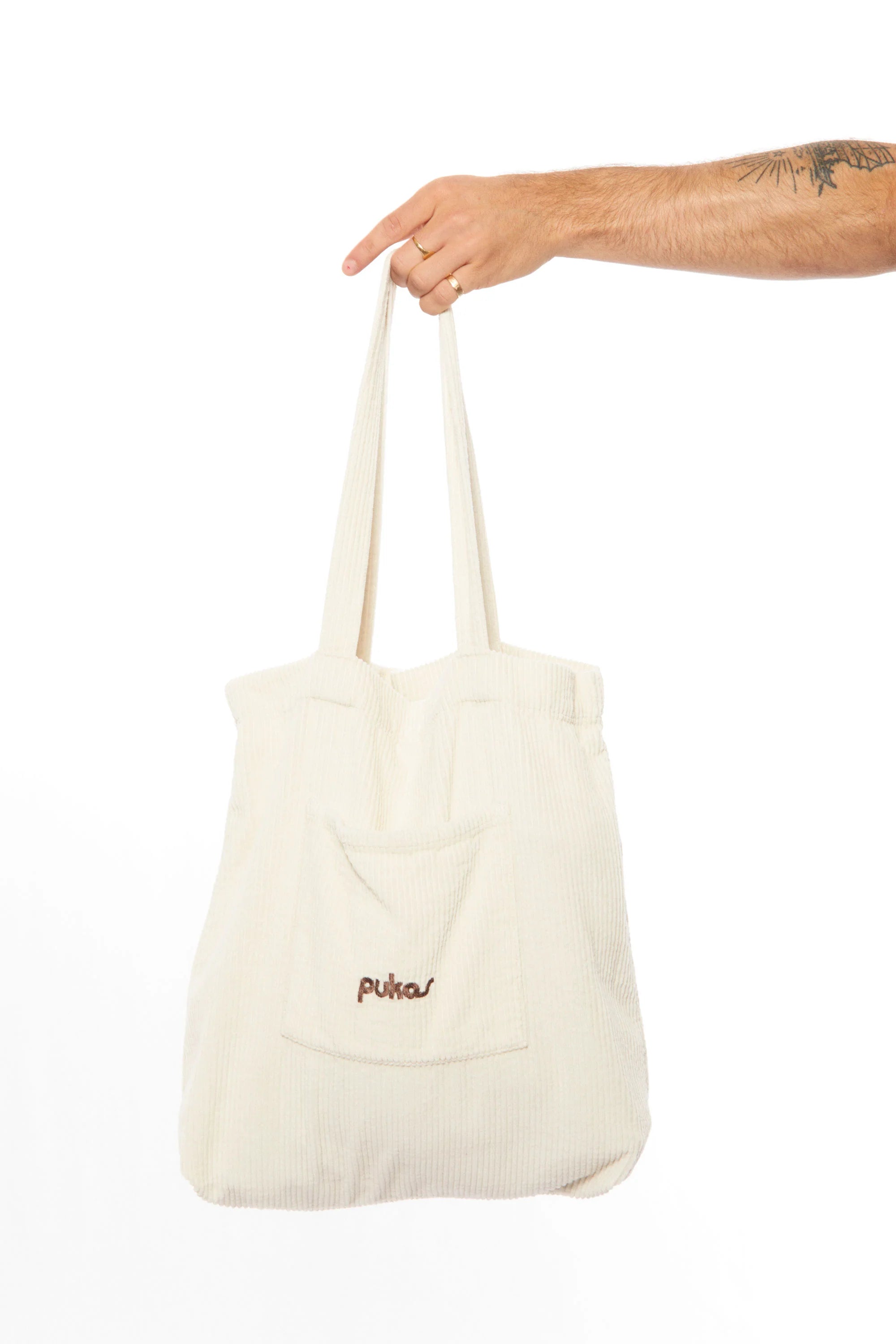 Borsa Lunga Donna/Unisex Pukas | Velluto a Coste (Corduroy), Stile Retrò