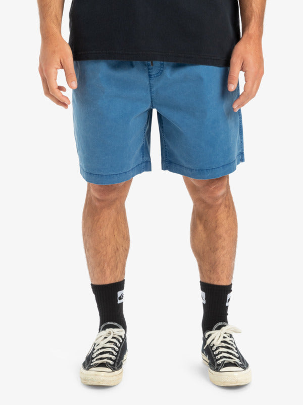 Bermuda Uomo Quiksilver Taxer Walkshort 19" | Tessuto Elasticizzato, Cotone/Poliestere