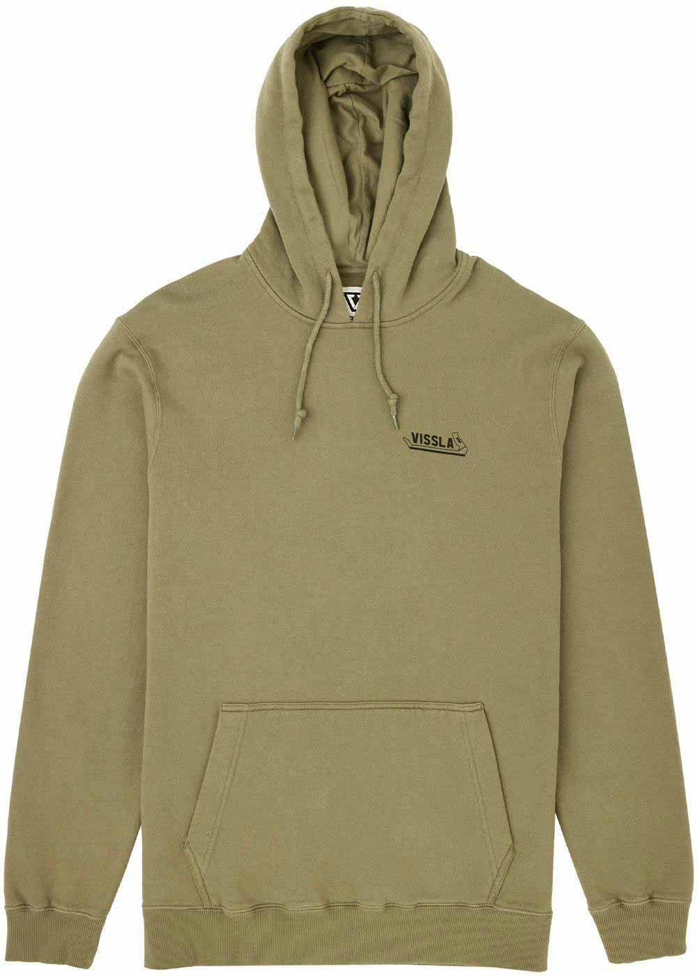 Felpa con Cappuccio Uomo Vissla Creators Planner Surplus | Cotone Organico