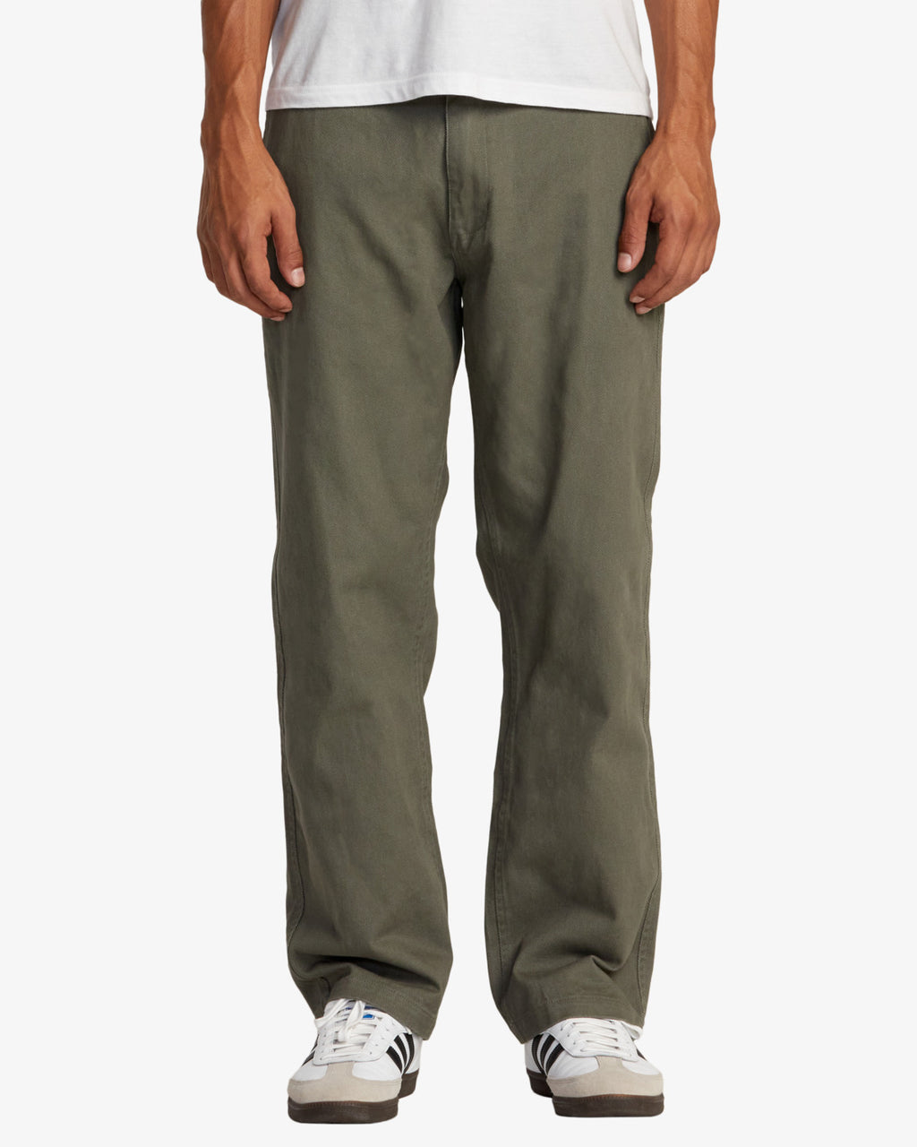 Pantalone Chino Uomo RVCA Americana | Twill 100% Cotone, Vestibilità Relaxed