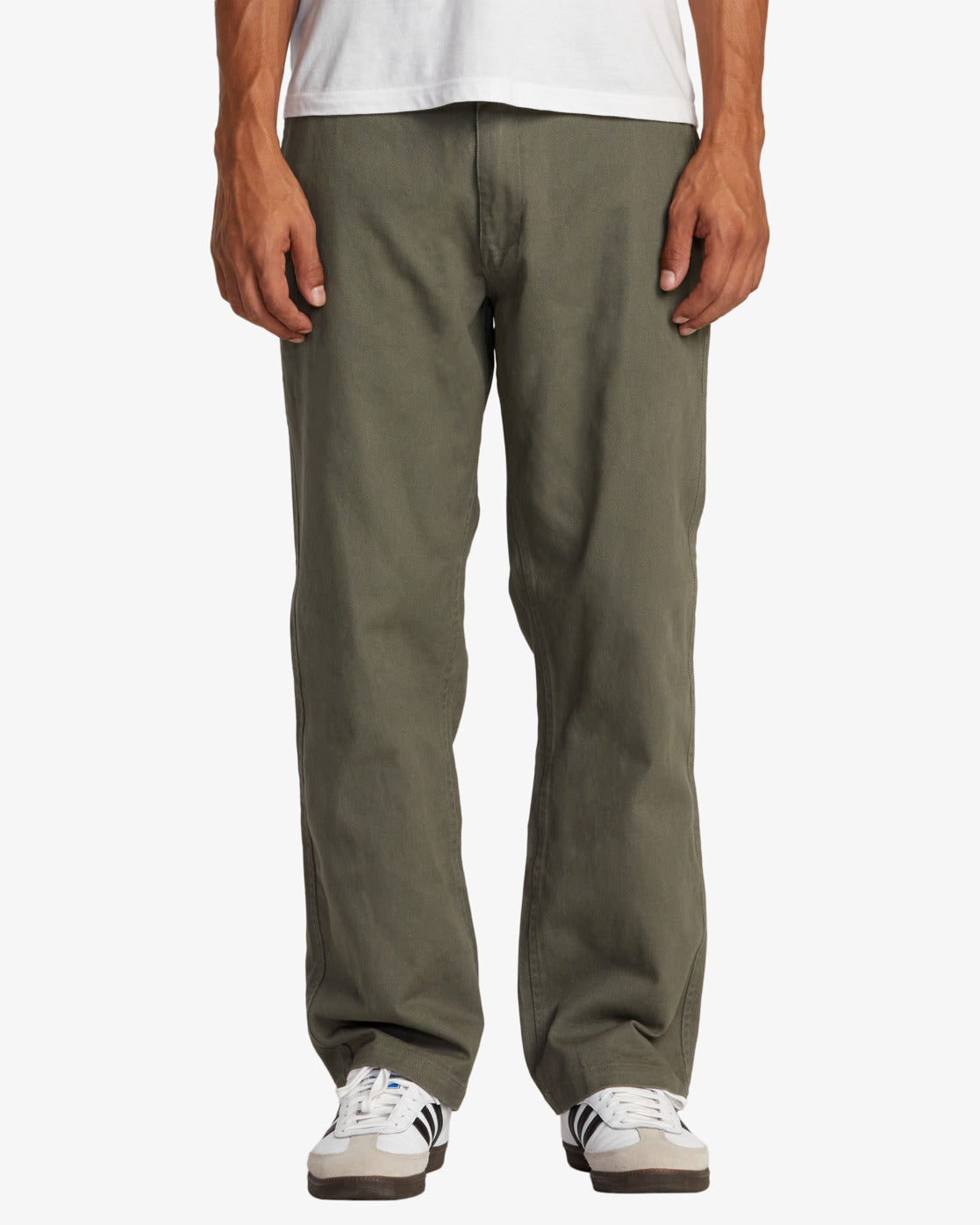 Pantalone Chino Uomo RVCA Americana | Twill 100% Cotone, Vestibilità Relaxed