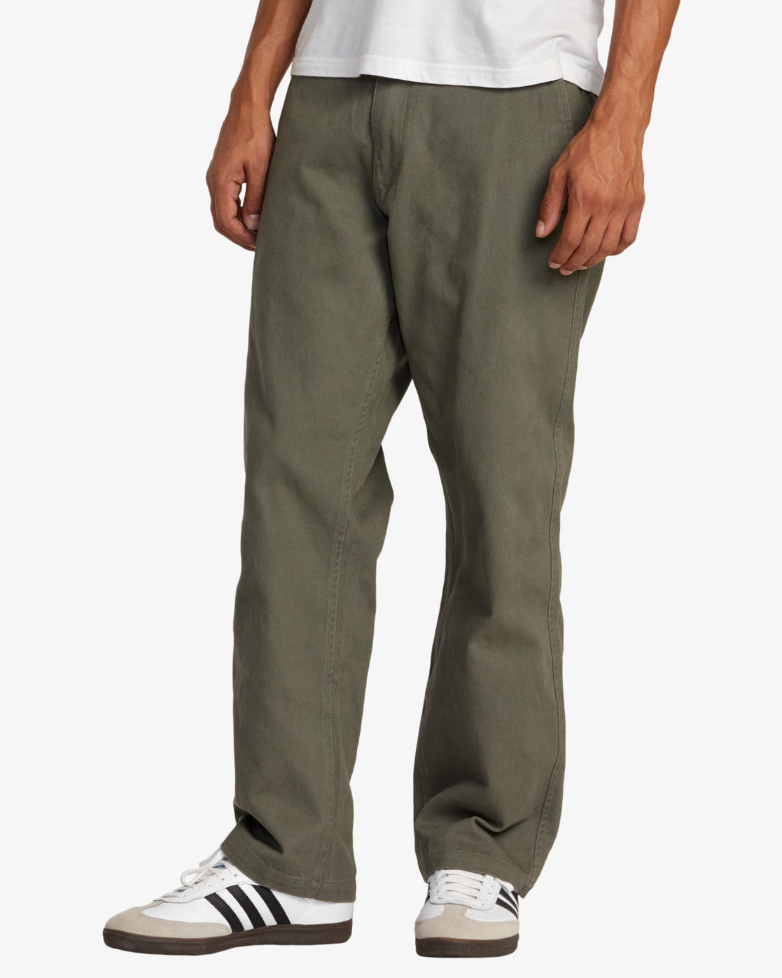 Pantalone Chino Uomo RVCA Americana | Twill 100% Cotone, Vestibilità Relaxed